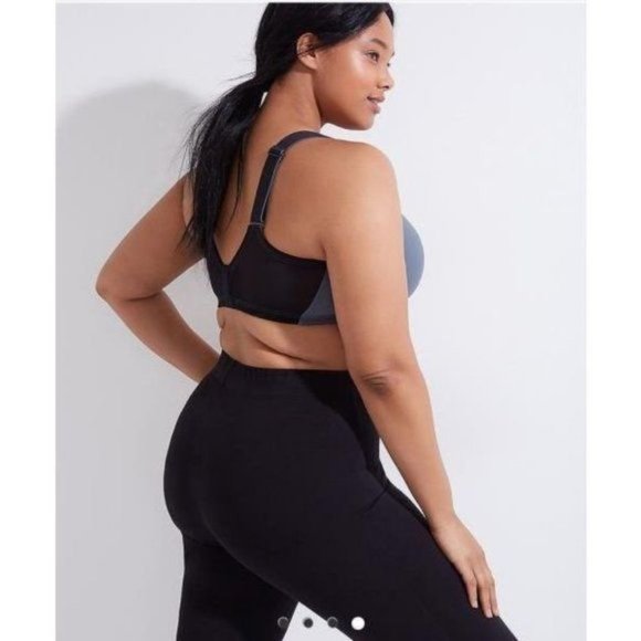 Lane Bryant Livi Active Medium Impact Cooling No Wire Sports Bra 46DD - Picture 4 of 4